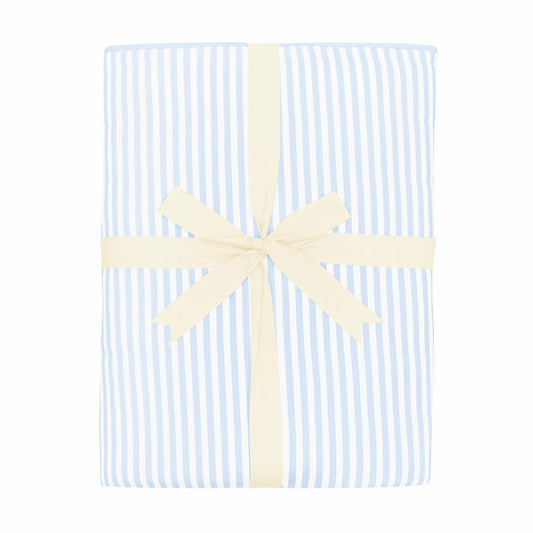 Youth Blanket in Small Mist Stripe 2.5 | Kyte Baby