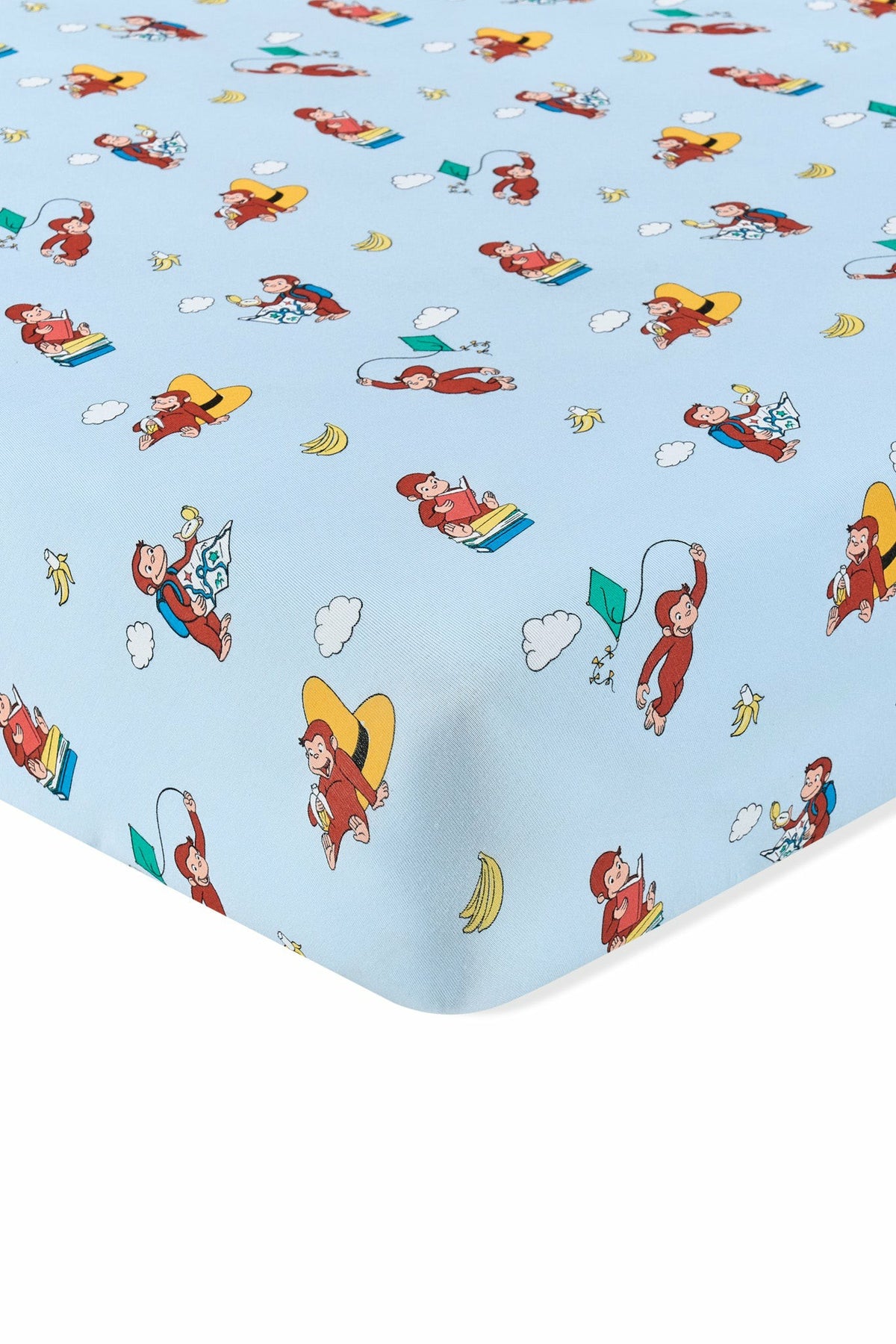 Twin Sheet in Curious George | Kyte Baby