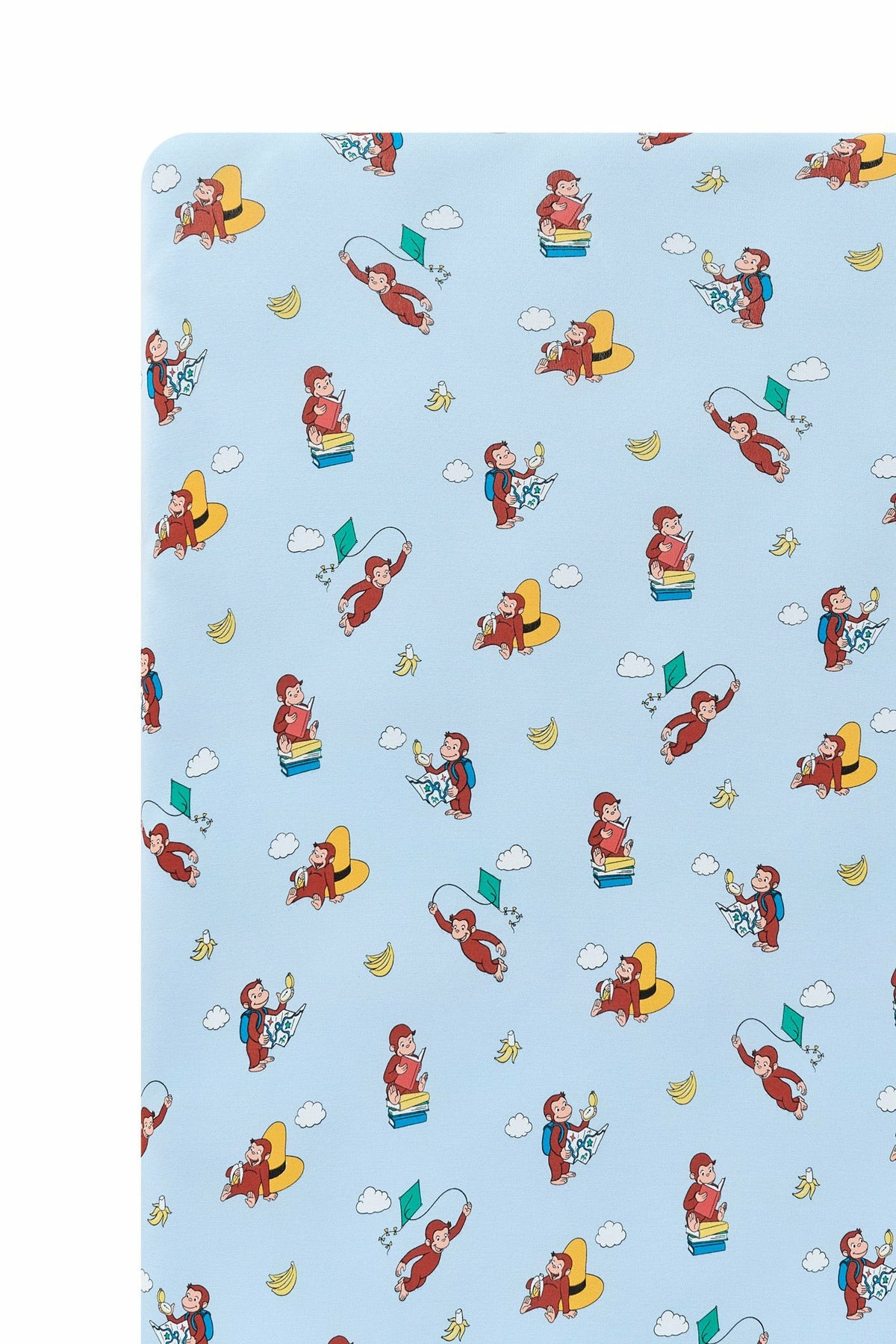 Twin Sheet in Curious George | Kyte Baby