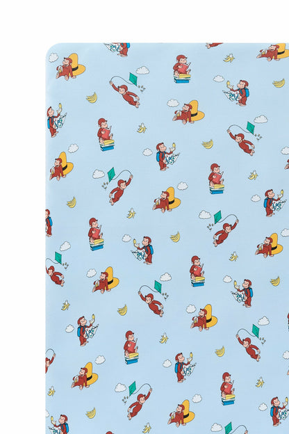 Twin Sheet in Curious George | Kyte Baby