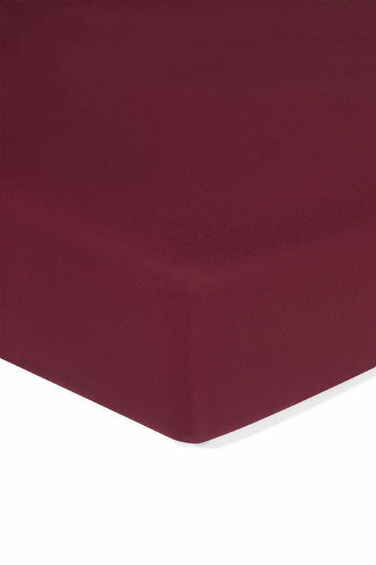 Twin Sheet in Burgundy | Kyte Baby