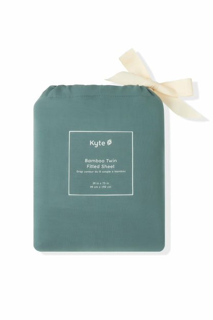 Twin Sheet in Pine | Kyte Baby