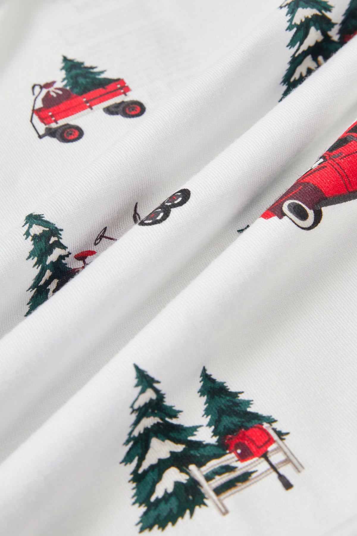 Twin Sheet in Holiday Tree Farm | Kyte Baby