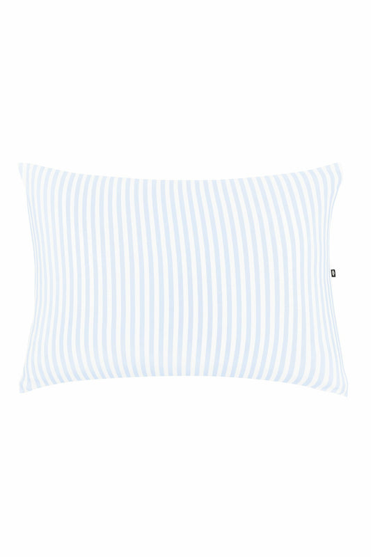 Standard Pillowcase in Small Mist Stripe | Kyte Baby