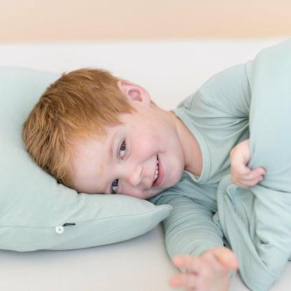 Toddler Pillowcase in Sage | Kyte Baby