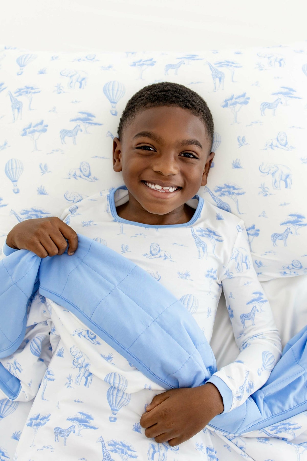Standard Pillowcase in Toile Safari | Kyte Baby