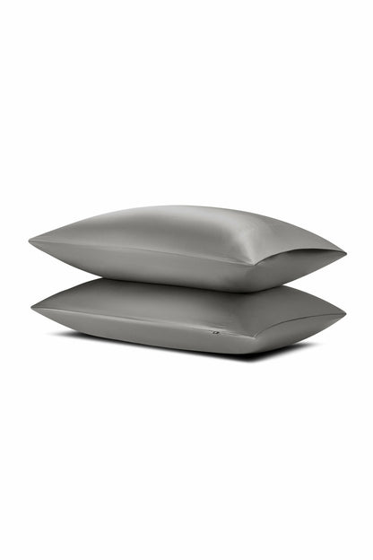 Bamboo Sateen Pillowcase Set in Ash | Kyte Baby