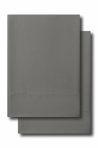 Bamboo Sateen Pillowcase Set in Ash | Kyte Baby