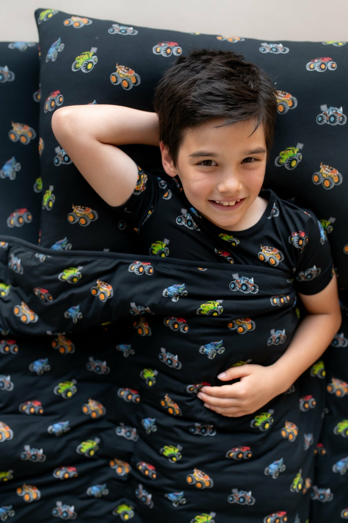 Standard Pillowcase in Monster Truck | Kyte Baby