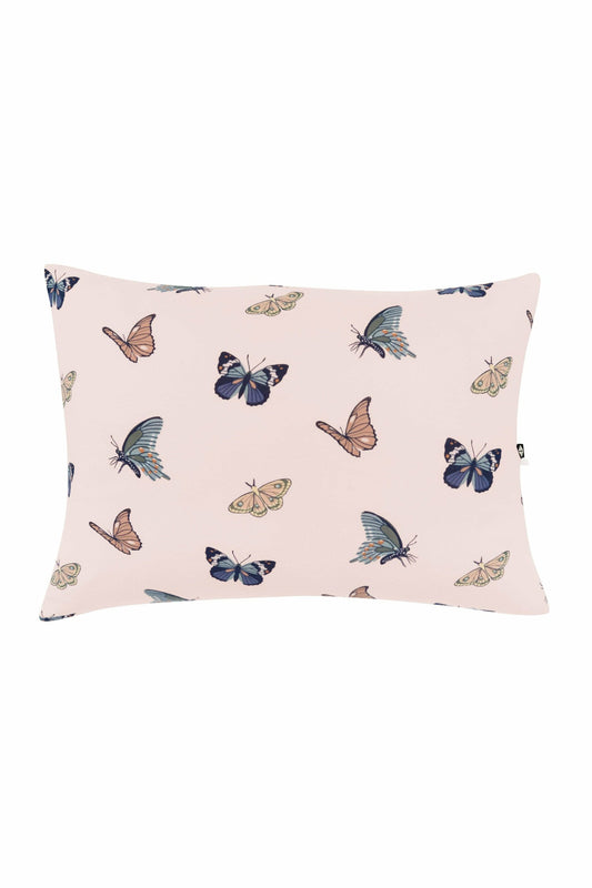 Toddler Pillowcase in Blush Butterfly | Kyte Baby