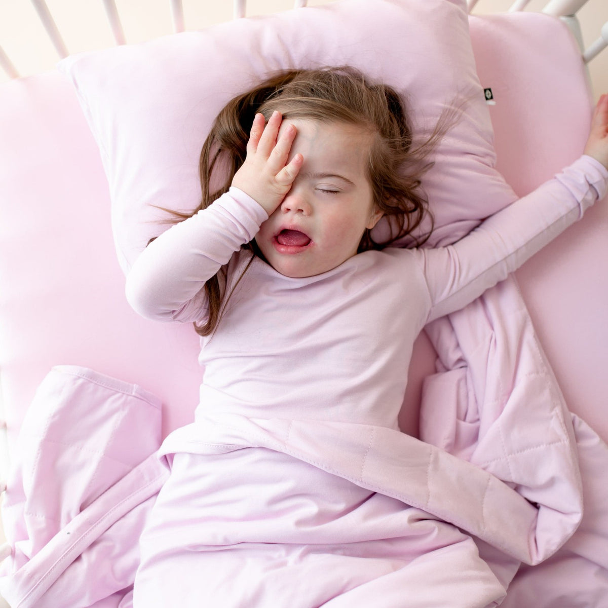 Toddler Pillowcase in Thistle | Kyte Baby