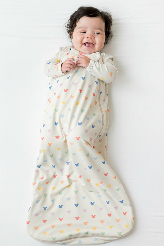 Sleep Bag in Pastel Mickey Mouse 0.5 | Kyte Baby