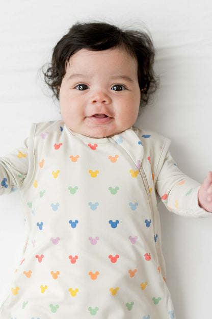 Sleep Bag in Pastel Mickey Mouse 0.5 | Kyte Baby