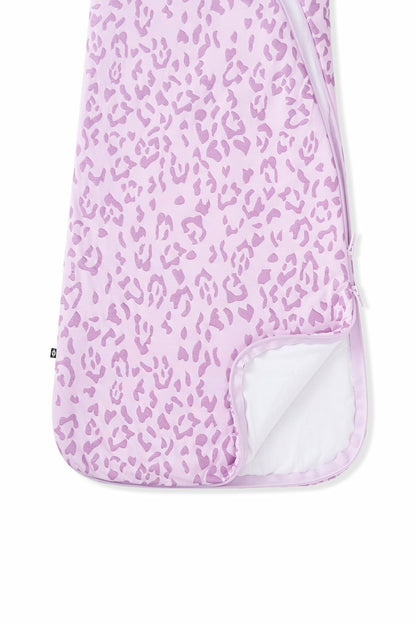 Sleep Bag in Thistle Leopard 1.0 | Kyte Baby