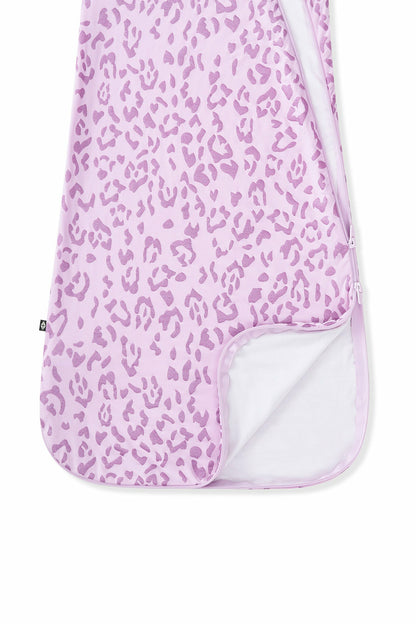 Sleep Bag in Thistle Leopard 0.5 | Kyte Baby