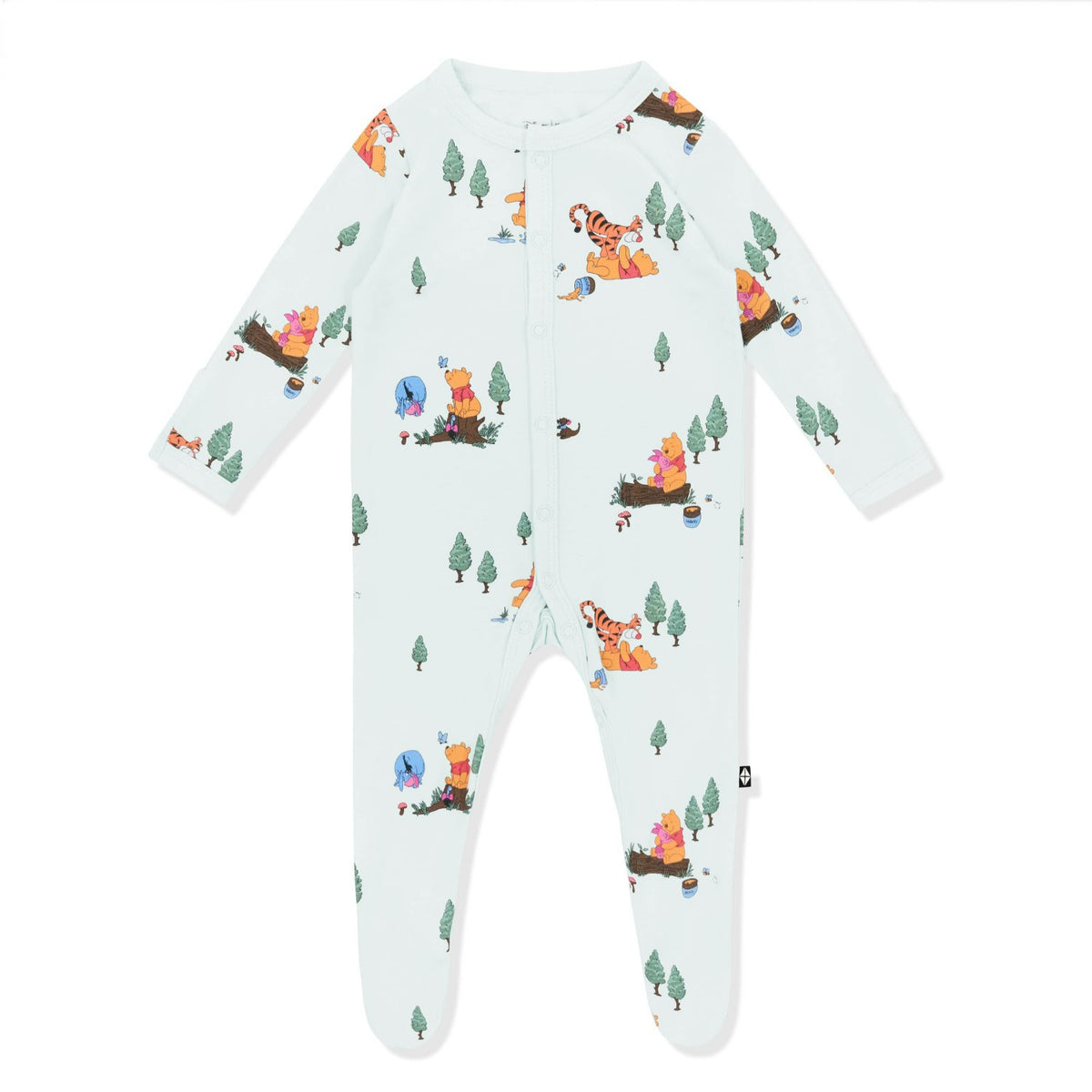 Footie in Winnie the Pooh Hundred Acre Wood | Kyte Baby