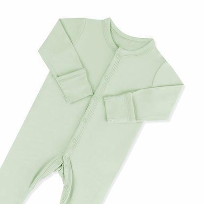 Footie in Basil | Kyte Baby