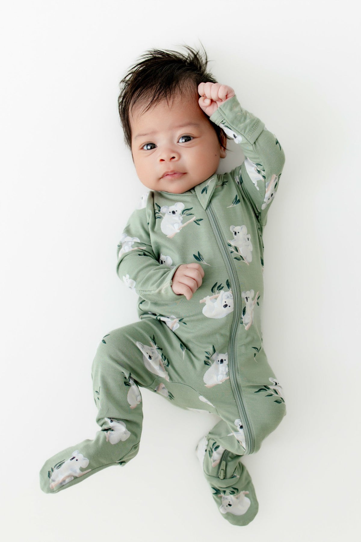 Zippered Footie in Koala | Kyte Baby