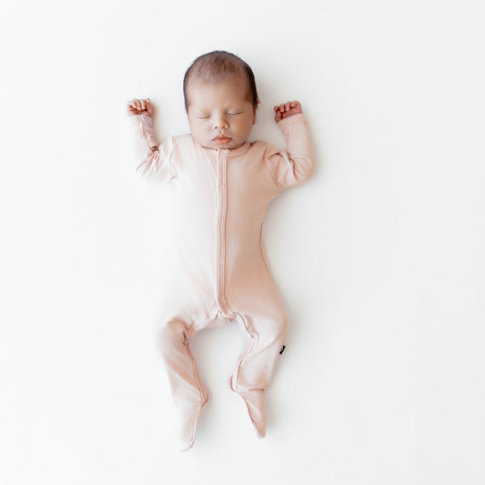 Footie Pajamas in Blush | Kyte Baby