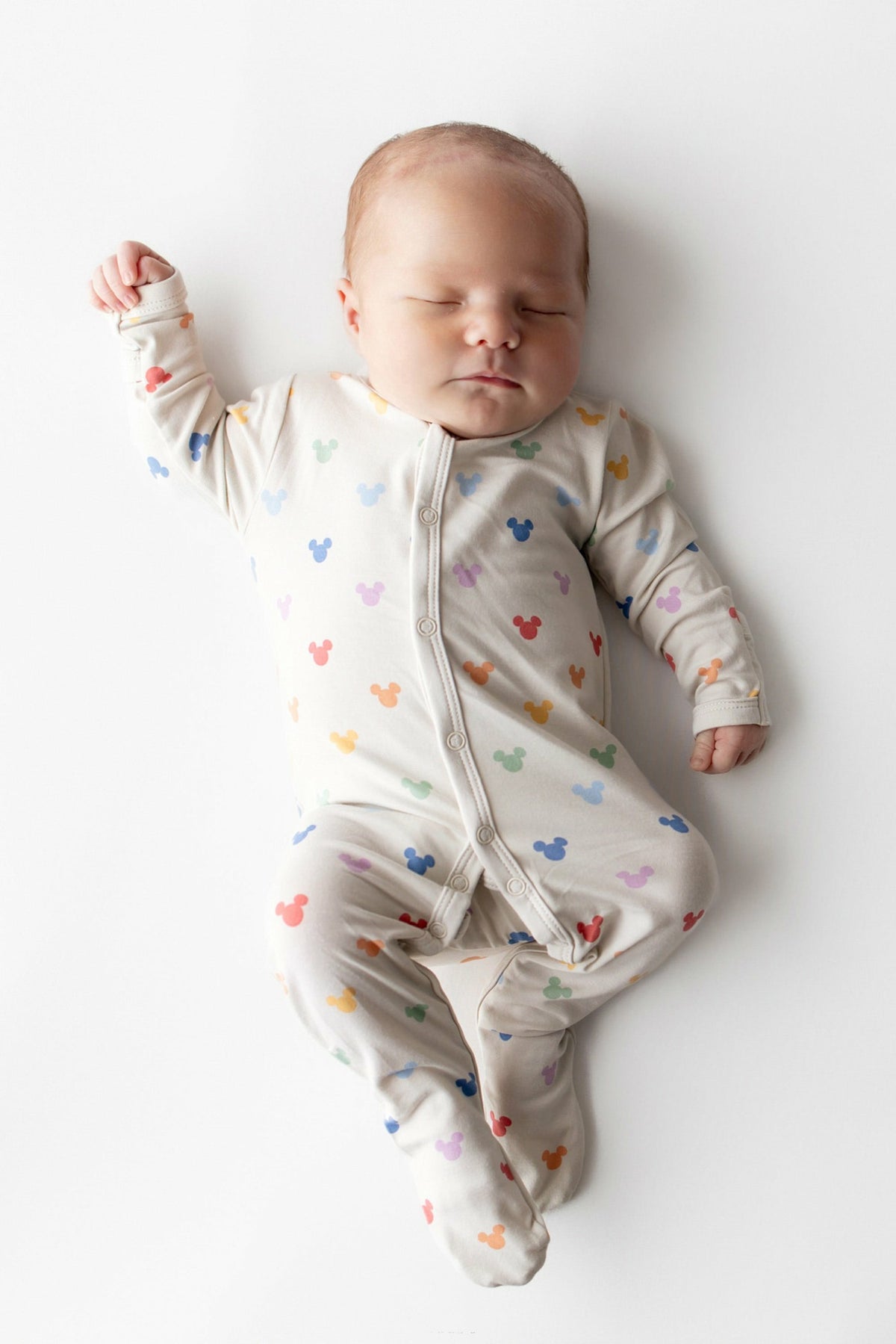 Footie in Pastel Mickey Mouse | Kyte Baby