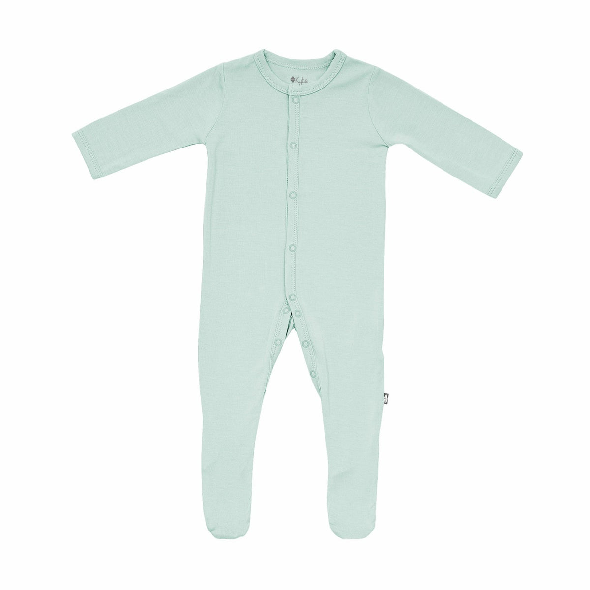 Footie Pajamas in Sage | Kyte Baby