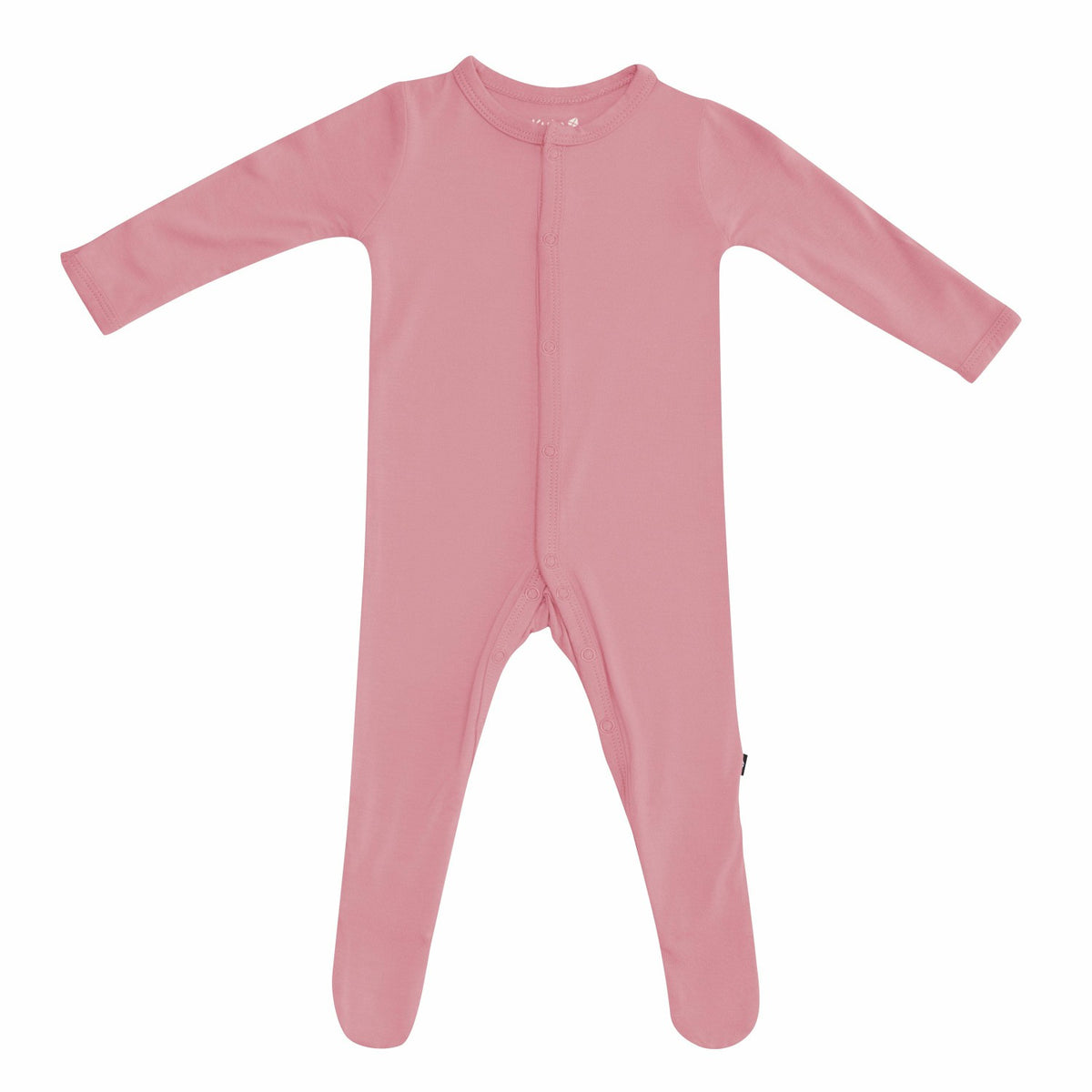 Bamboo Footie in Apple Blossom | Kyte Baby