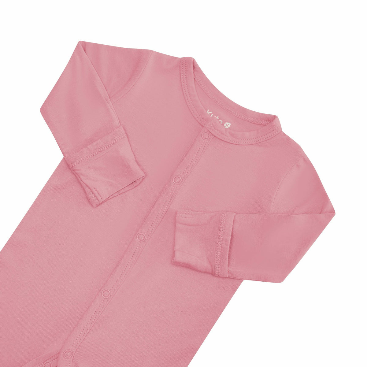 Bamboo Footie in Apple Blossom | Kyte Baby