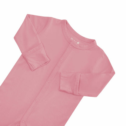 Bamboo Footie in Apple Blossom | Kyte Baby