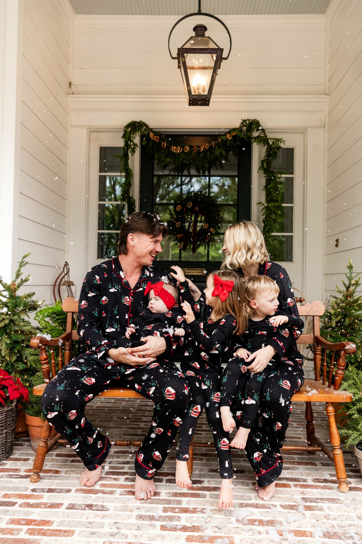 Zippered Footie in Winter Wonderland | Kyte Baby