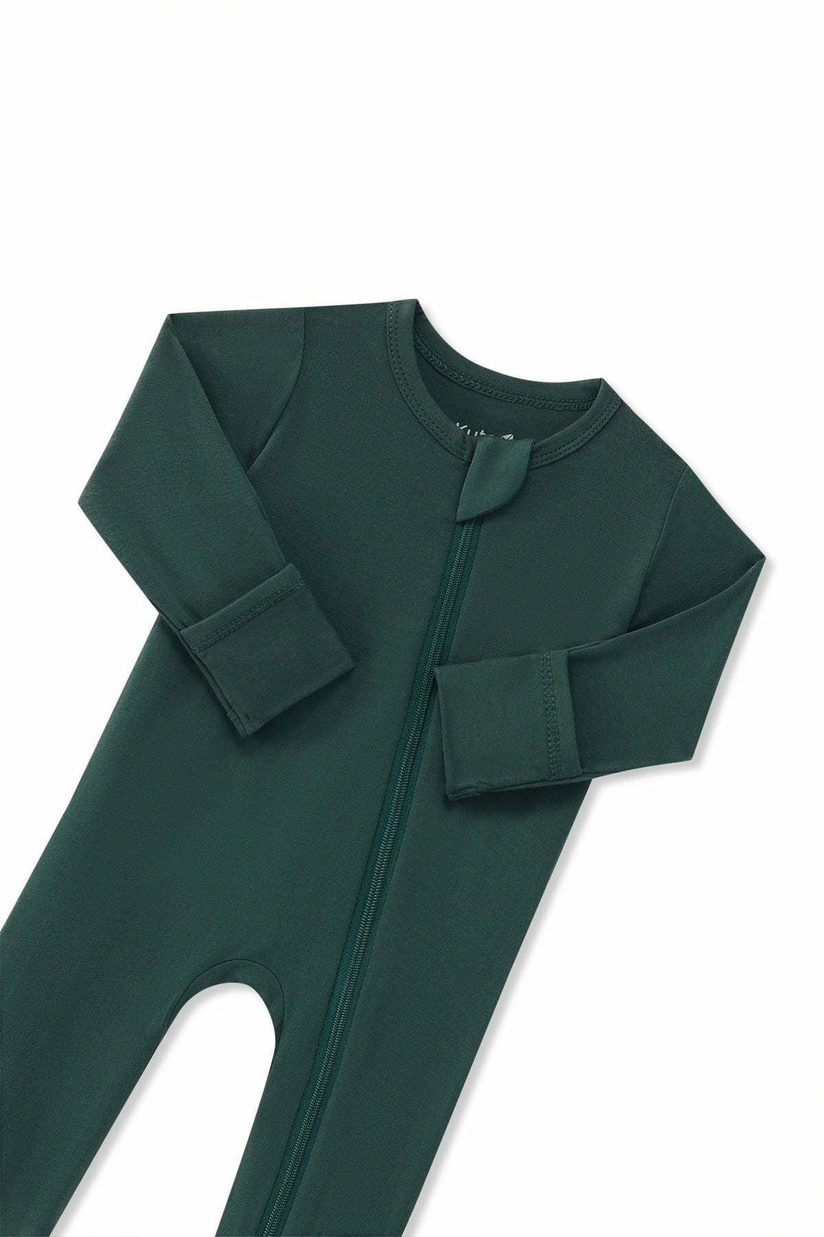 Zippered Footie in Cypress | Kyte Baby
