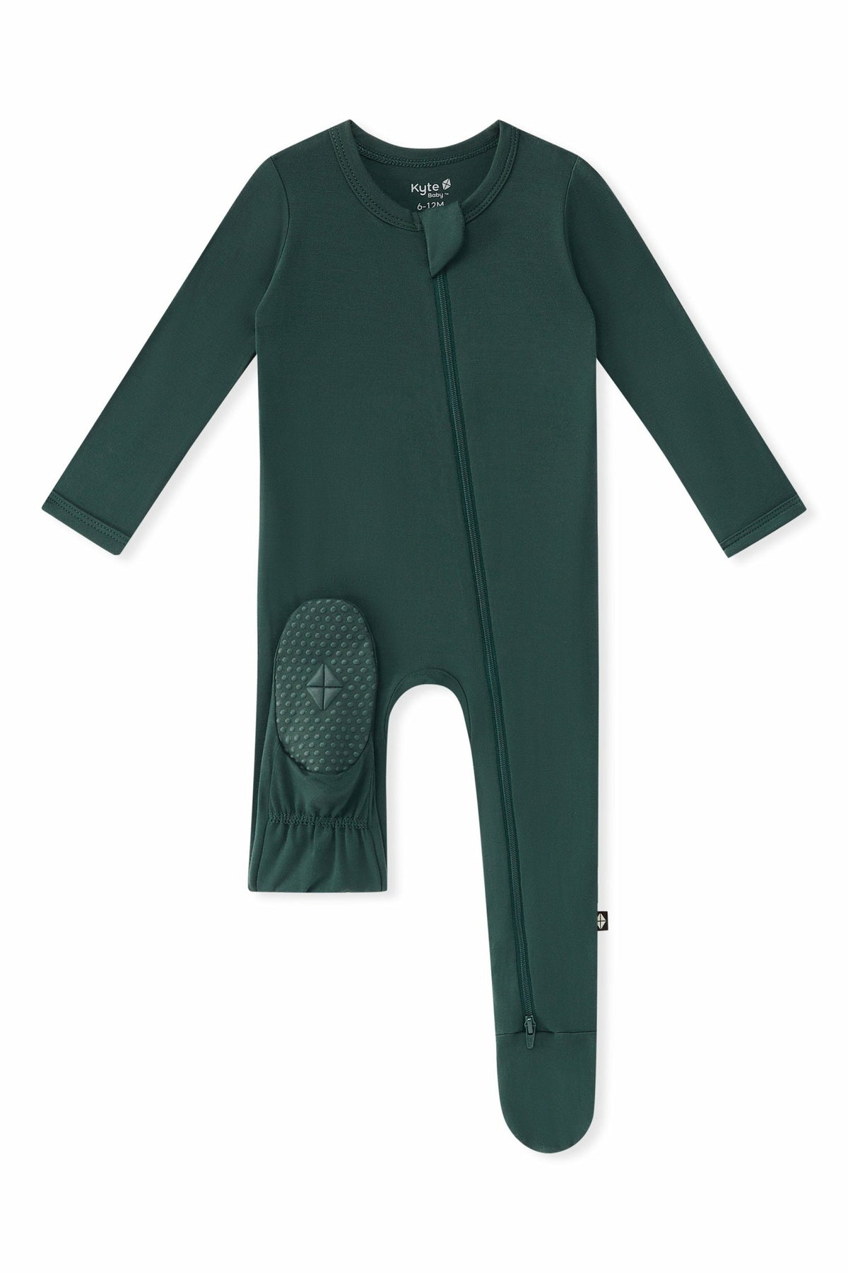 Zippered Footie in Cypress | Kyte Baby