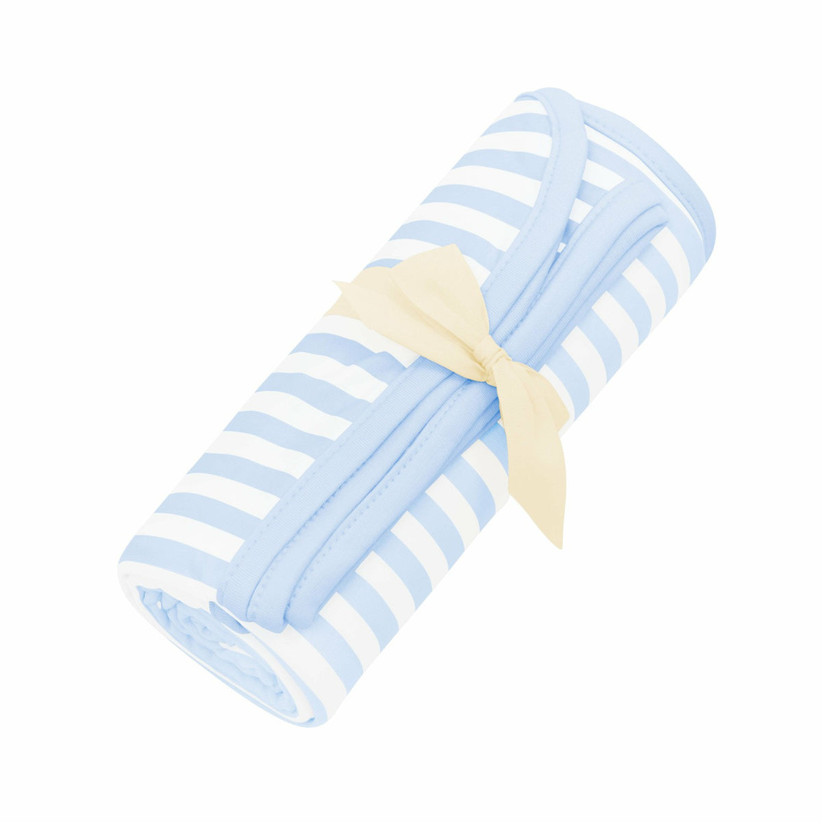 Swaddle Blanket in Small Mist Stripe | Kyte Baby