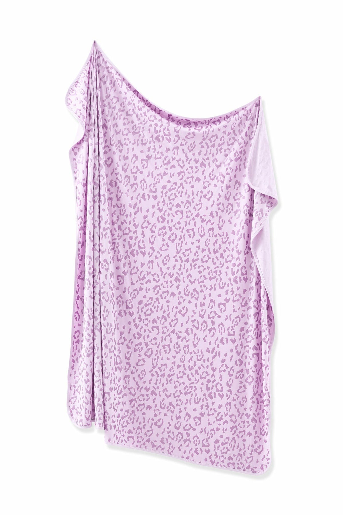 Swaddle Blanket in Thistle Leopard | Kyte Baby