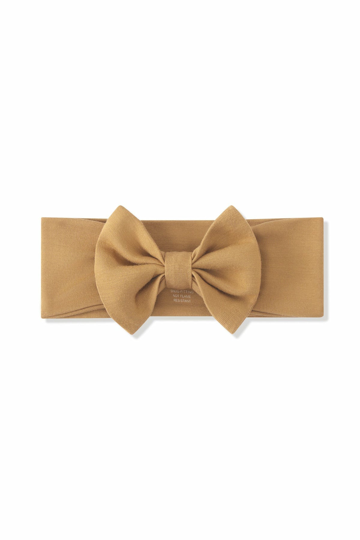 Bow Headband in Ochre | Kyte Baby