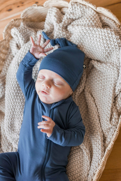 Knotted Cap in Oxford | Kyte Baby