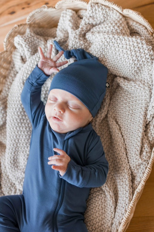 Knotted Cap in Oxford | Kyte Baby