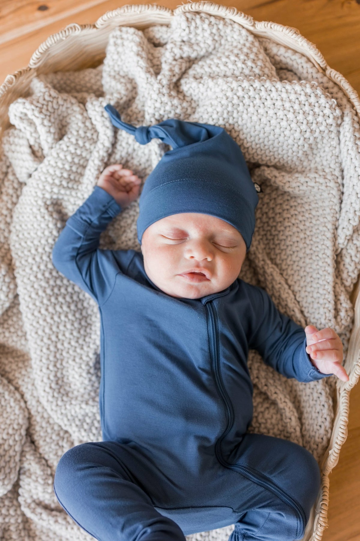 Knotted Cap in Oxford | Kyte Baby