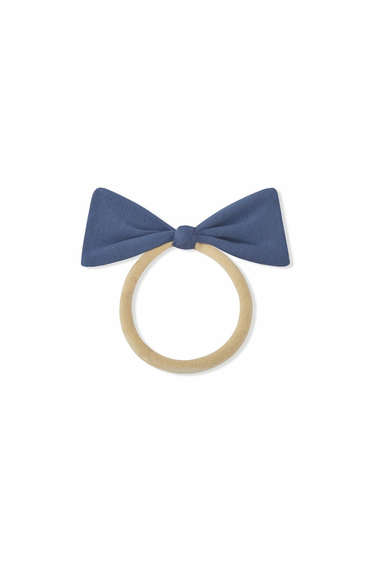 Tiny Nylon Bow in Oxford | Kyte Baby