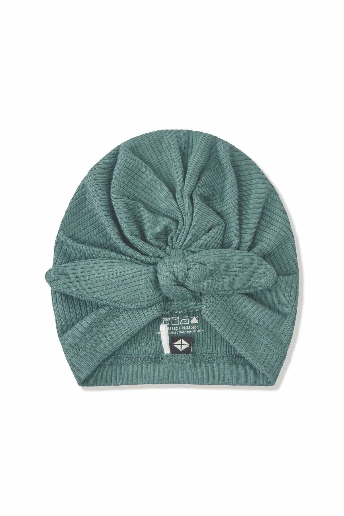 Ribbed Headwrap in Pine | Kyte Baby