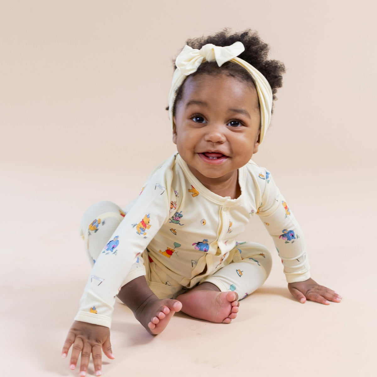 Romper in Winnie the Pooh Celebration | Kyte Baby