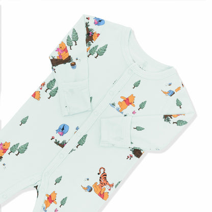 Romper in Winnie the Pooh Hundred Acre Wood | Kyte Baby