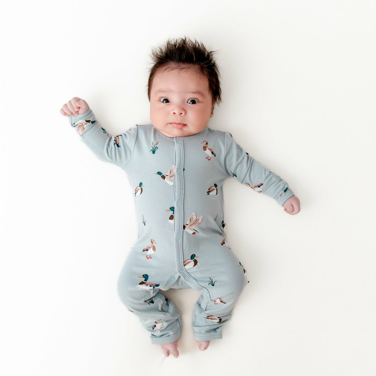 Romper in Mallard Duck | Kyte Baby