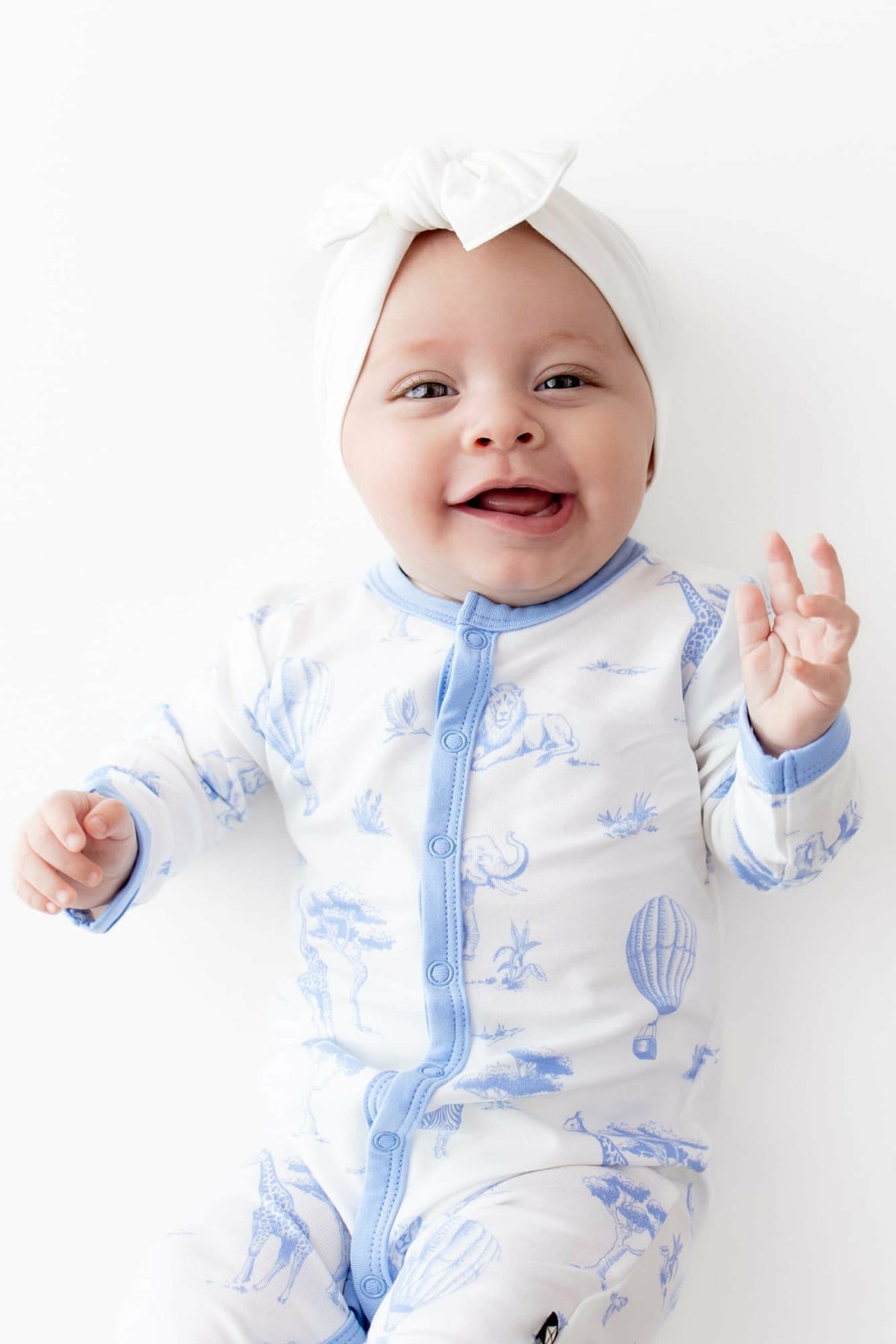 Romper in Toile Safari | Kyte Baby