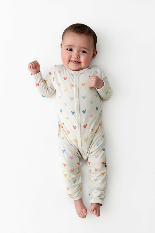 Romper in Pastel Mickey Mouse | Kyte Baby