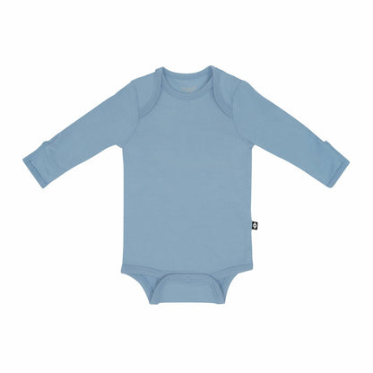 Long Sleeve Bodysuit in Slate | Kyte Baby