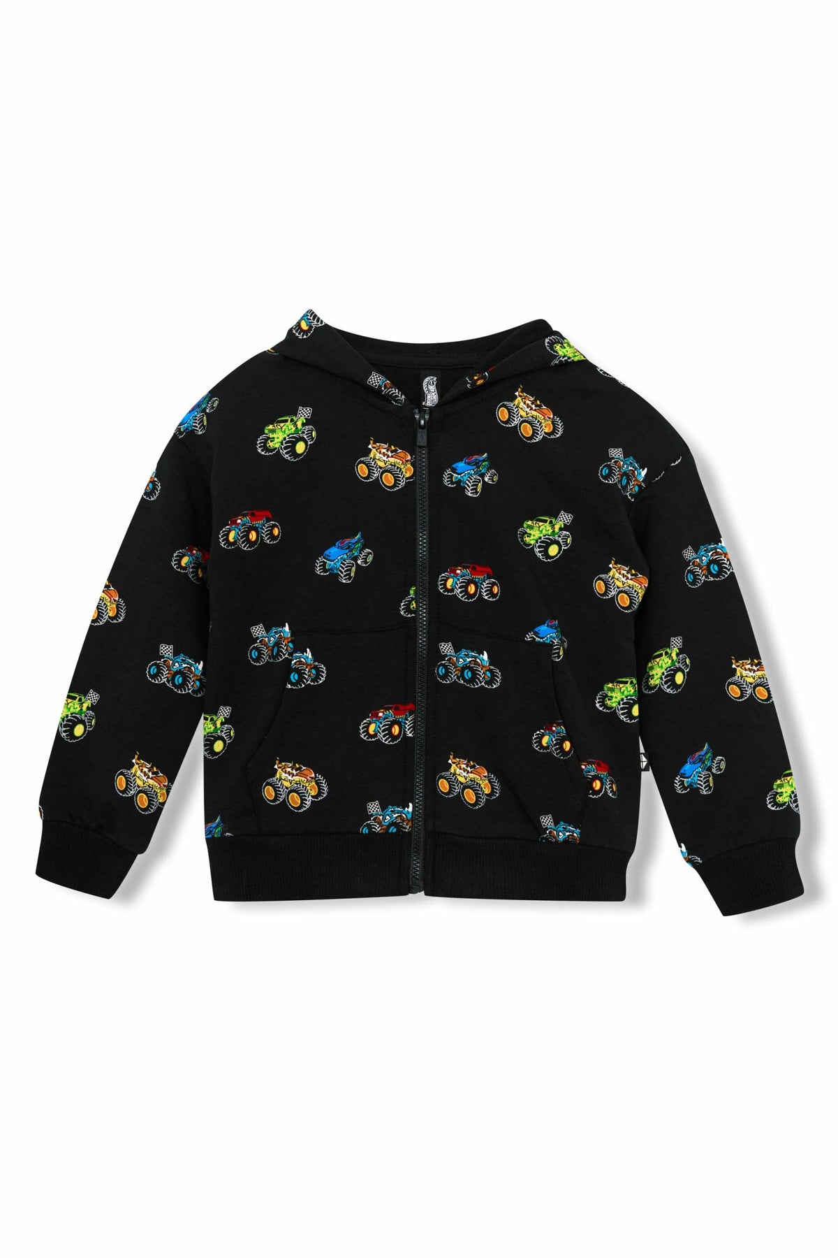 Zip-Up Hoodie in Monster Truck | Kyte Baby