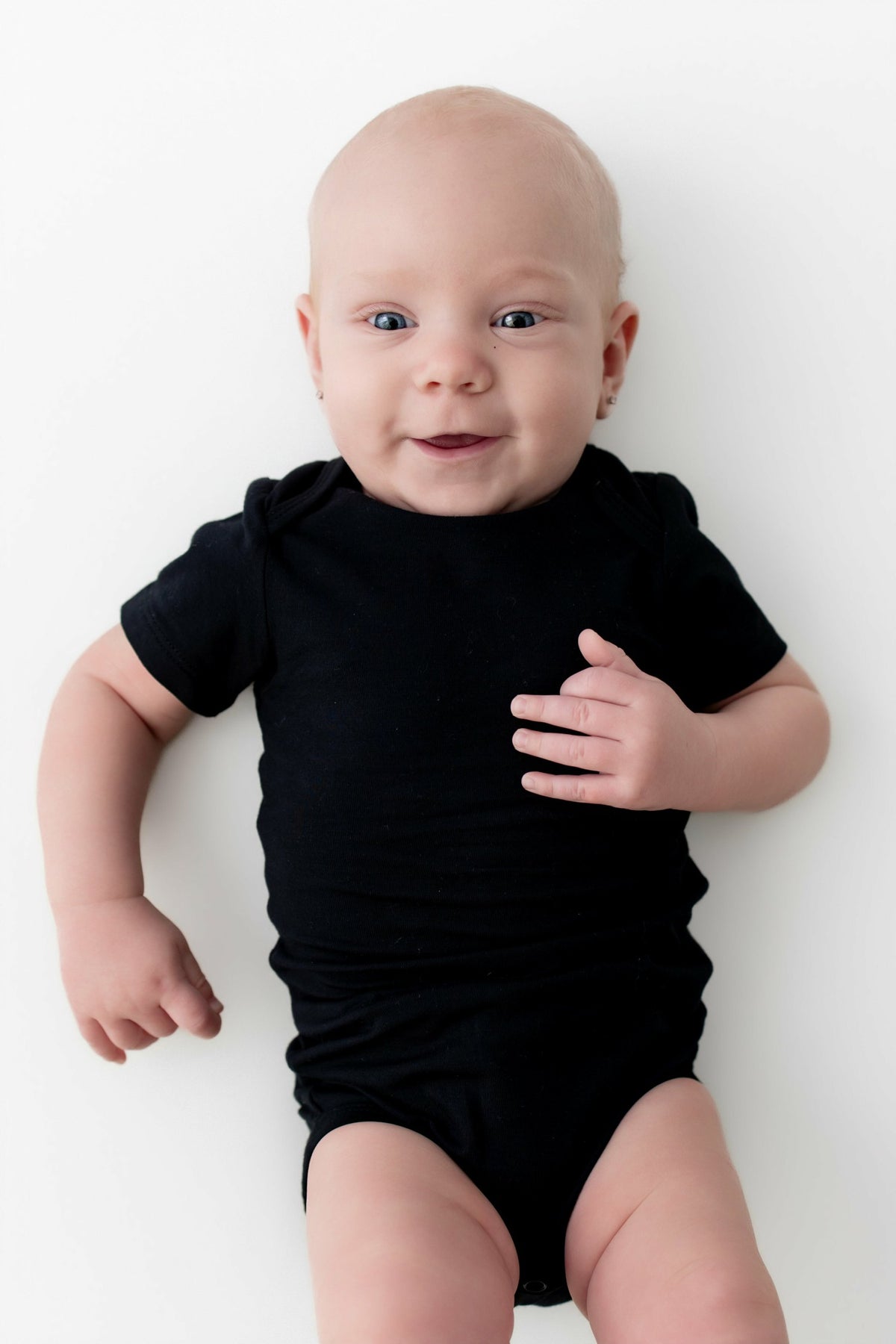 Bamboo Bodysuit in Midnight | Kyte Baby
