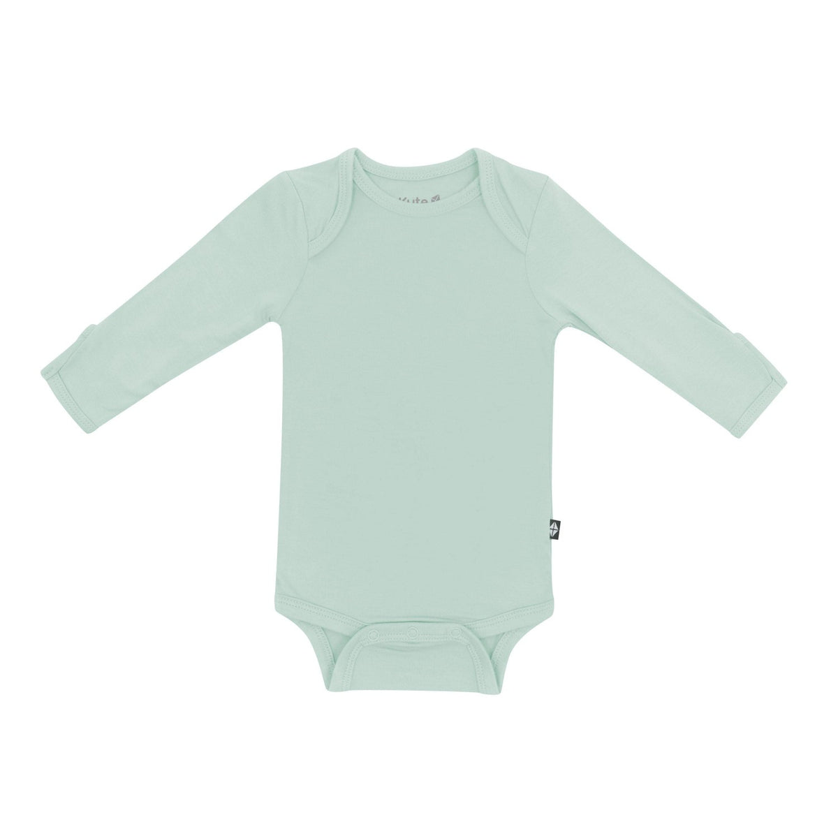 Long Sleeve Bodysuit in Sage | Kyte Baby