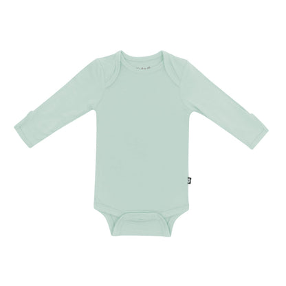 Long Sleeve Bodysuit in Sage | Kyte Baby