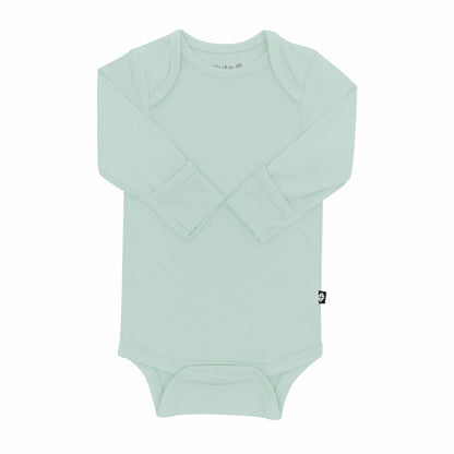 Long Sleeve Bodysuit in Sage | Kyte Baby